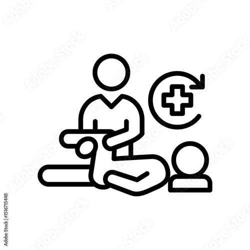 Rehabilitation Massage  icon