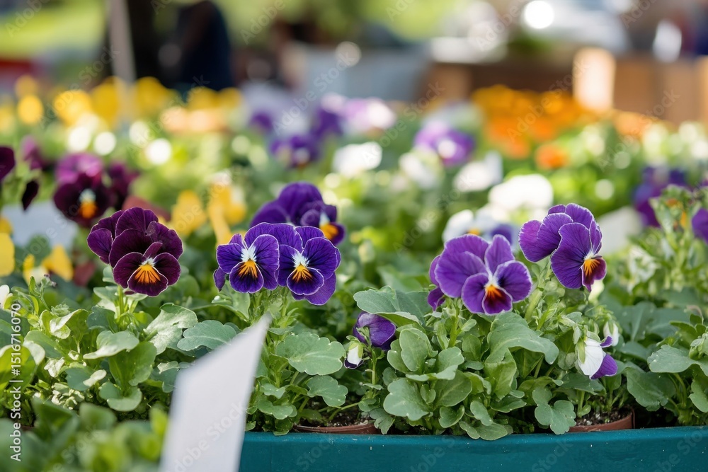 Fototapeta premium flowers in the garden