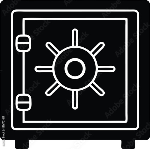 safe vector icon.eps
