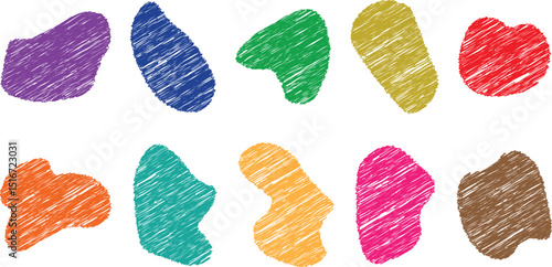 Hand-Painted Watercolor Vector Elements – Color Splash and Brush Decoration Set for Digital Designers