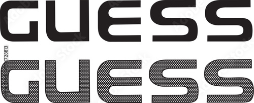 Guess Halfton Print