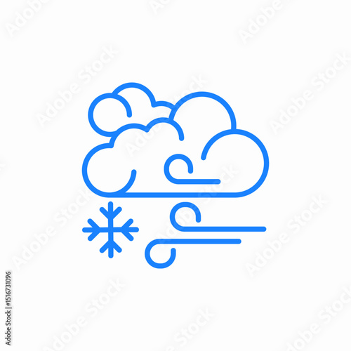 winter wheather icon sign vector