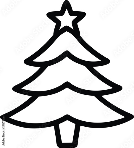 christmas-tree---on-white-background.eps