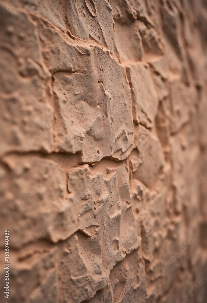Fototapeta premium close up of a wall made of rocks