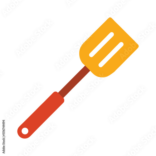 Versatile Kitchen Spatula Ideal for Cooking and Serving
