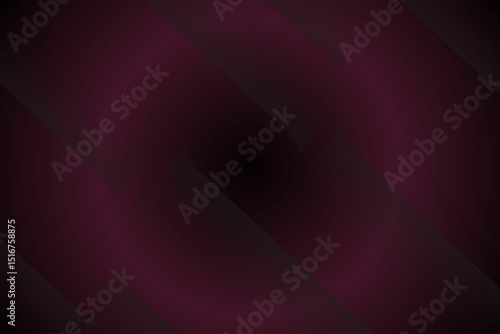 Dark Maroon Circular Abstract Background with purple Gradient and Diagonal Lines