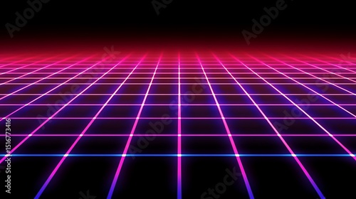 Futuristic grid background