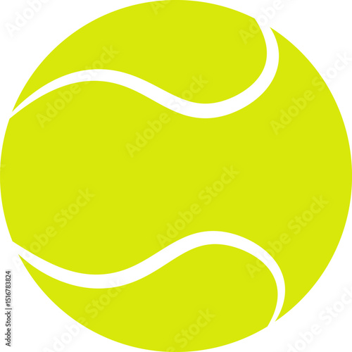 tennis ball icon sport game equipment athletic recreation fun activity competition match tournament player serve ace