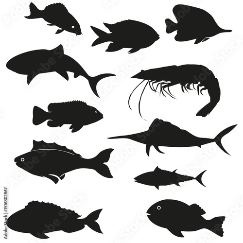 Hand Drawn Fish Vector File