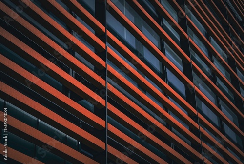 Canvas Print Urban glass texture pattern overlays
