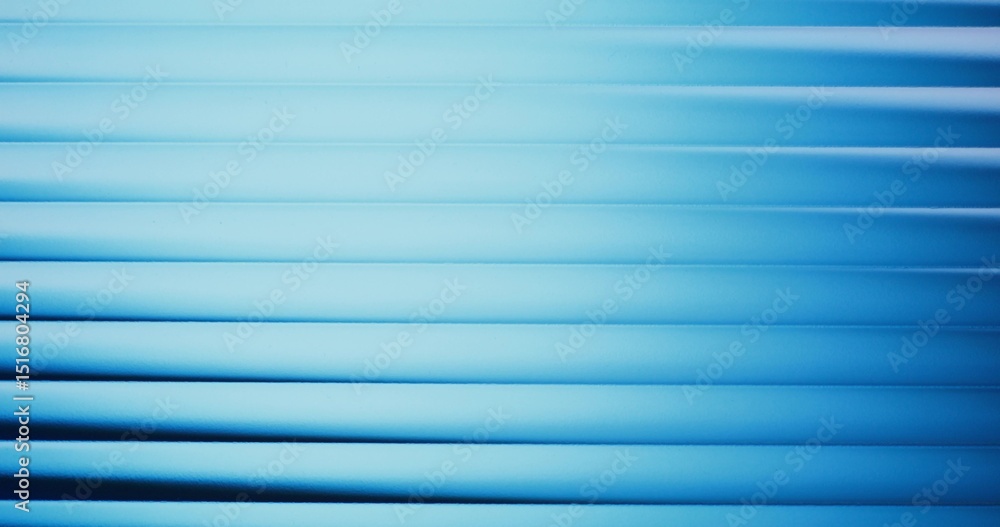 Fototapeta premium Abstract background. Orange-blue iridescent horizontal stripes