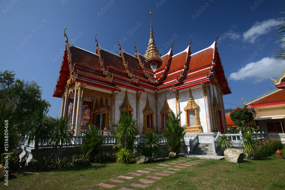 Wat Chalong temple, Phuket, Thailand Wat Chalong temple, Phuket, Thailand