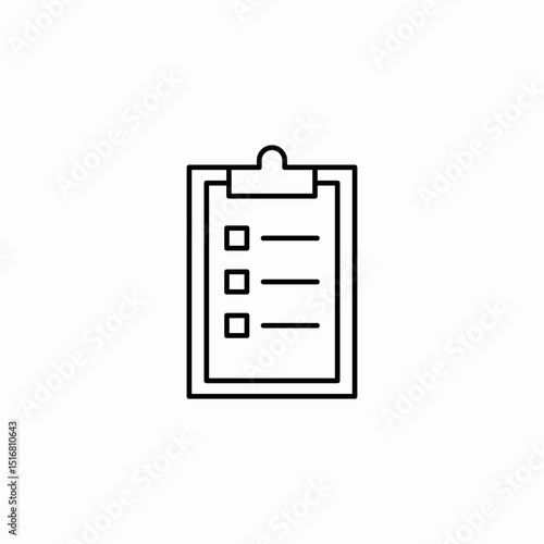 to do list icon sign vector