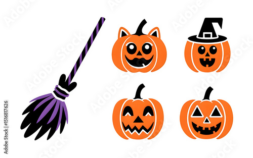 Beautiful and Creative Unique Halloween Illustration