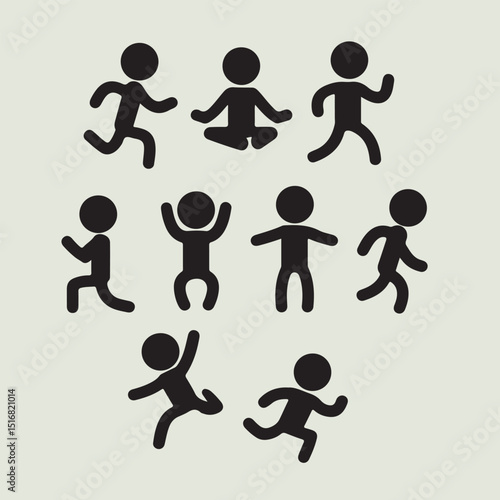 set of business icons