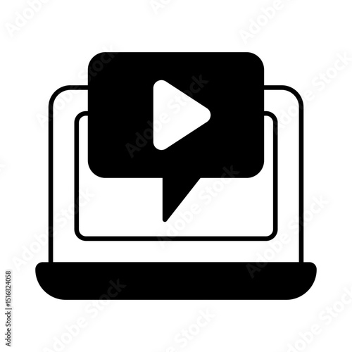 Social Media Glyph icons