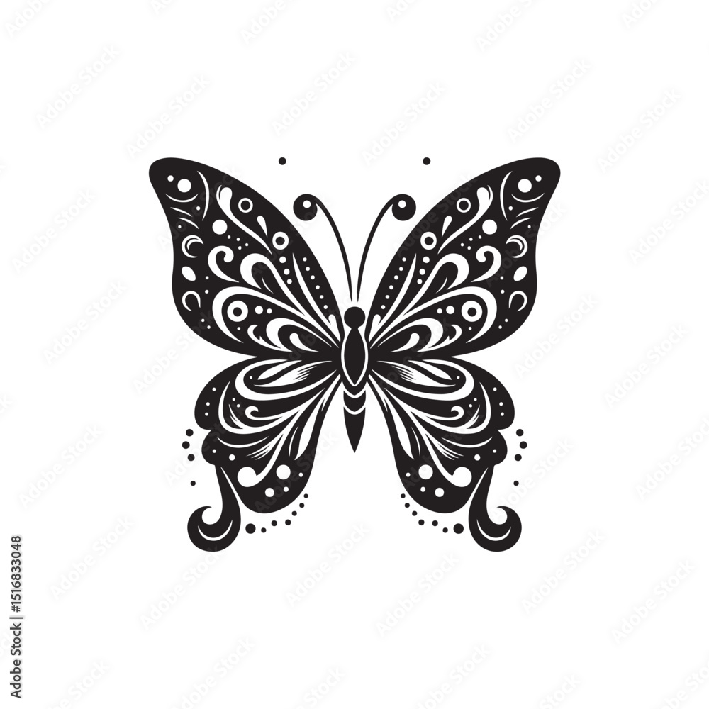 Fototapeta premium Butterfly Vector (1).eps