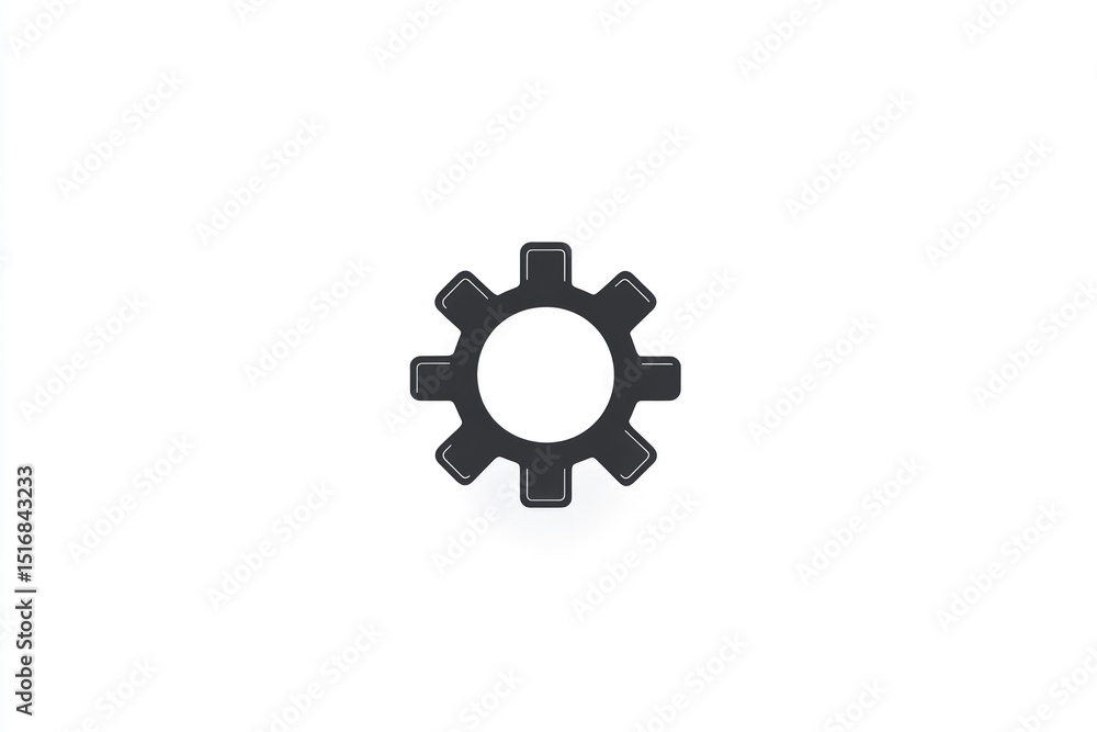 Simple gear icon Simple gear icon