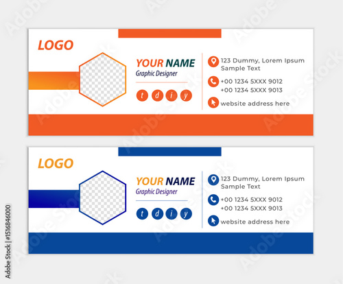 Email signature Template Design