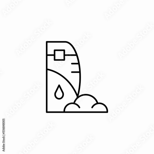 wheather station icon sign vector
