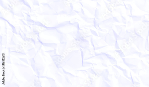 Clean white paper, wrinkled, abstract background.
white crumpled paper texture for background.