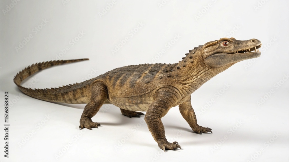 Obraz premium Eryops on studio background