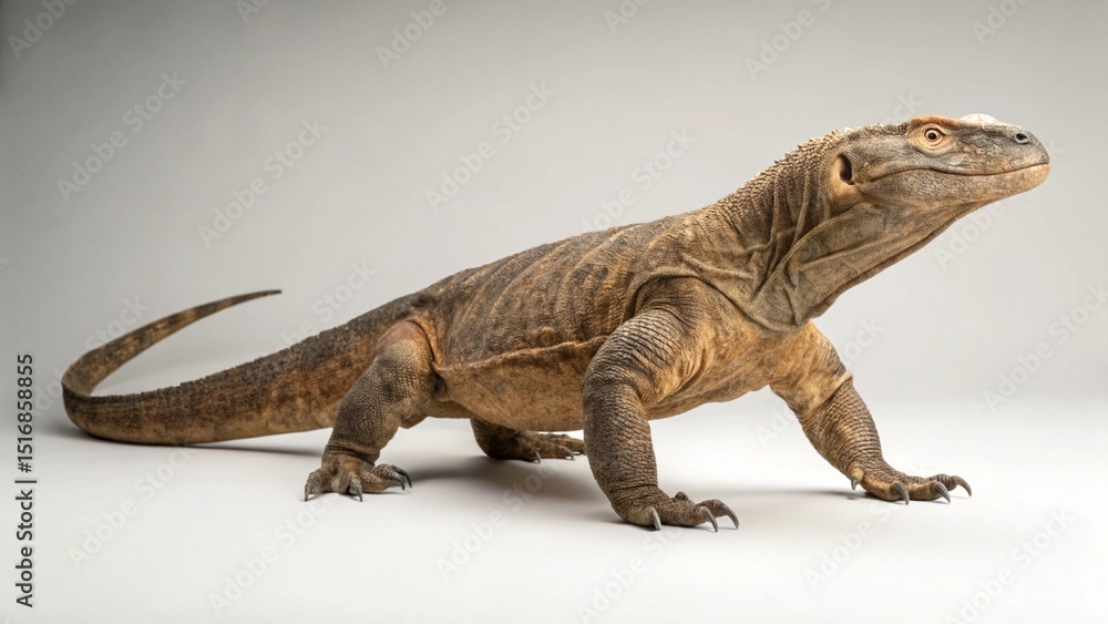 Fototapeta premium Eryops on studio background