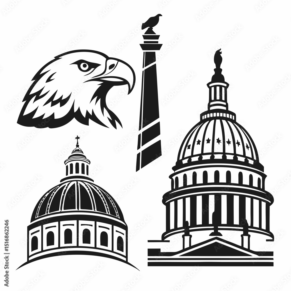 Fototapeta premium united states capitol building