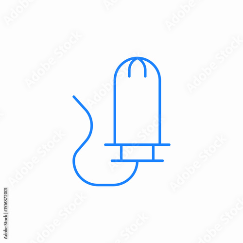 led light icon sign vector