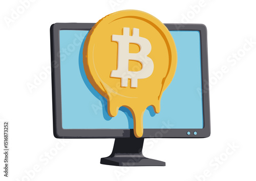 Bitcoin Crash Meltdown of Cryptocurrency Market, Digital Currency Decline, Investment Risks, Financial Instability, and Economic Uncertainty