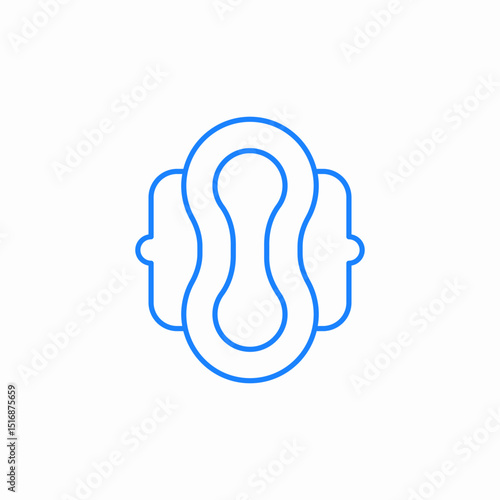 women period ped icon sign vector