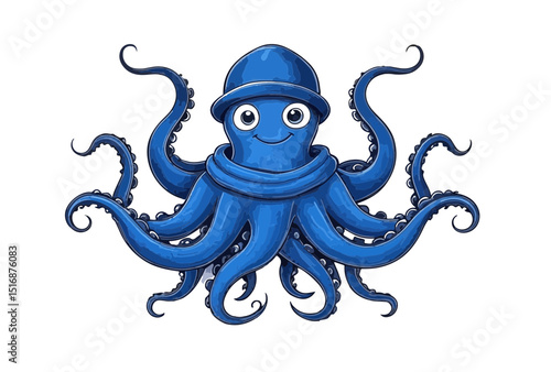 black octopus logo kraken tentacle logo aquatic ocean seafood monster animal marine nature nautical restaurant silhouette squid 31
