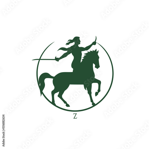 Simple plain logo for zodiac