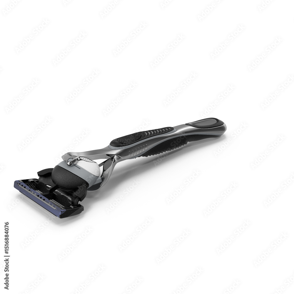 Obraz premium Men's Razor Shaver Isolated on Transparent Background