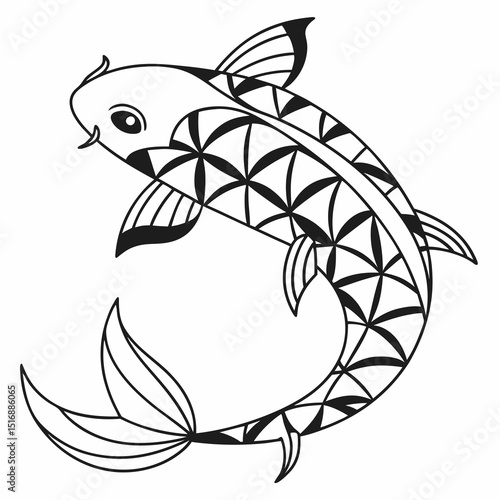 Fish vector