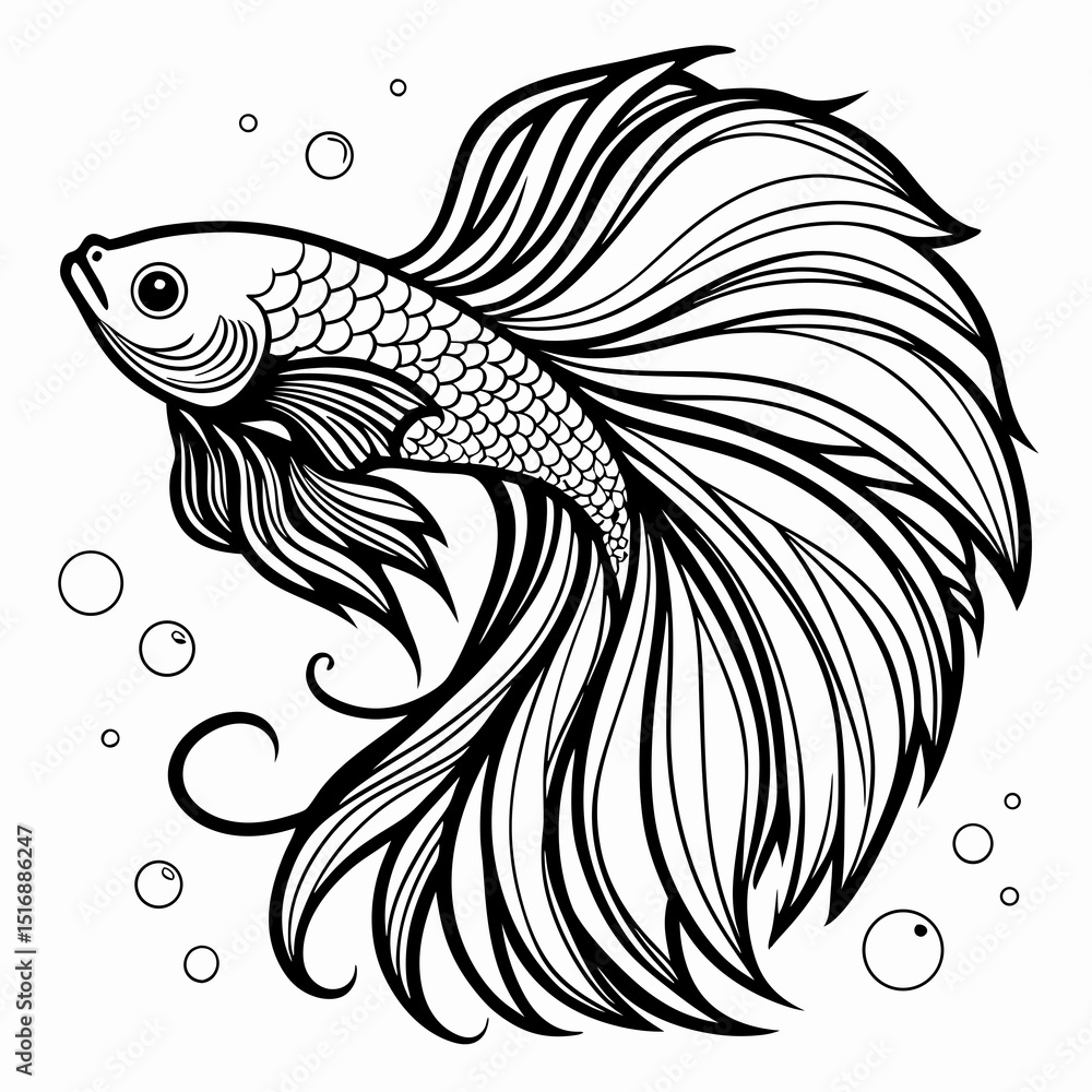 Obraz premium Fish Vector