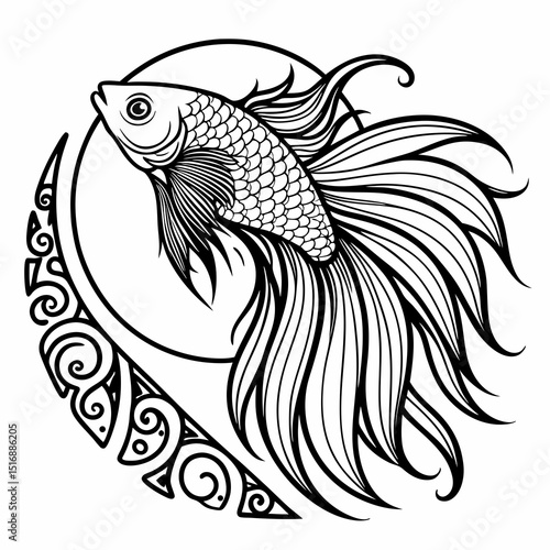Vector fish