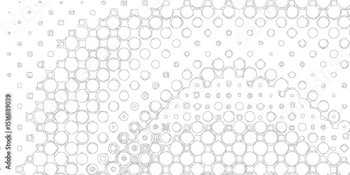 Monochrome printing abstract halftone trendy defect overlay creative design texture, seamless white and grey grunge halftone pattern dot background texture overlay distress stroke pattern design.