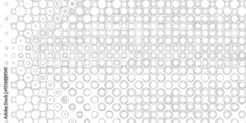 Monochrome printing abstract halftone trendy defect overlay creative design texture, seamless white and grey grunge halftone pattern dot background texture overlay distress stroke pattern design.