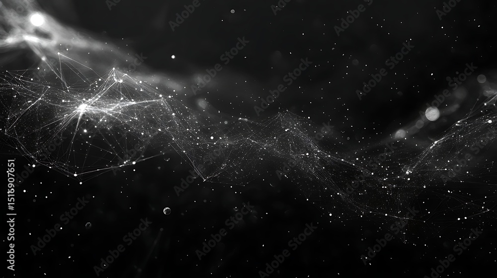 Fototapeta premium Abstract digital network (111)