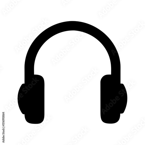Headphones audio music dj sound earphone headset listen device studio wireless technology black