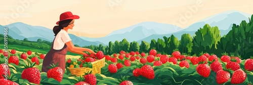 A cozy cottage surrounded by fruit trees, peaceful and dreamy setting