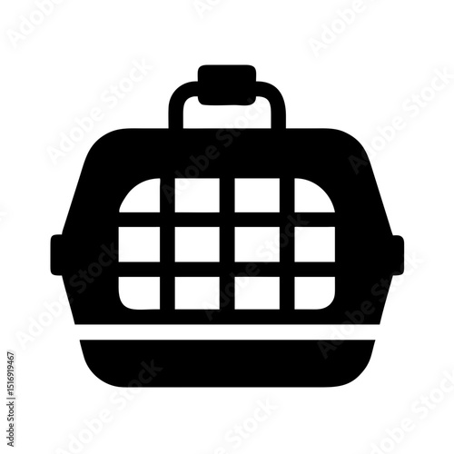 Pet carrier travel transportation cage animal domestic portable handle plastic safe kennel trip