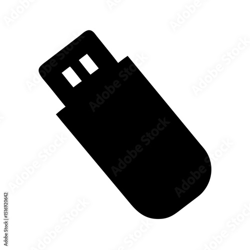 Download usb drive icon vector illustration, flash drive, memory stick vector design element