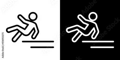 Accident icon symbol concept for graphic design, Website, UI. Svg