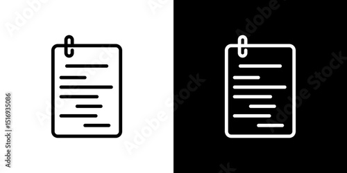 Assignment icon symbol concept for graphic design, Website, UI. Svg