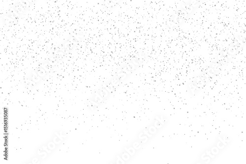 black glow glitter on transparent and white background