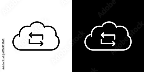 Backup icon symbol concept for graphic design, Website, UI. Svg