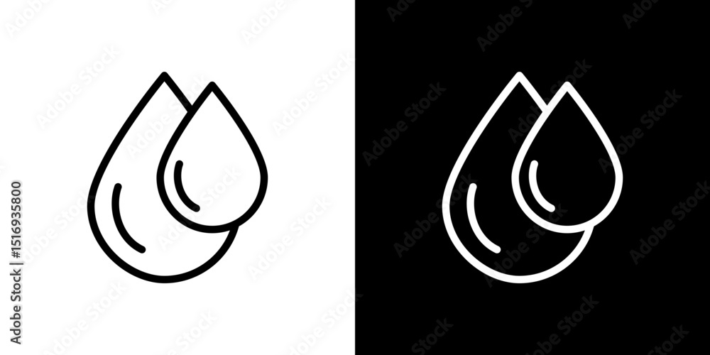 Blood drops icon symbol concept for graphic design, Website, UI. Svg Blood drops icon symbol concept for graphic design, Website, UI. Svg