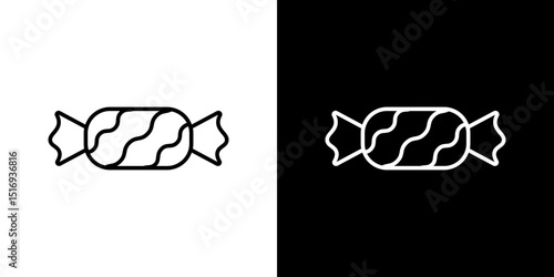 Candy icon symbol concept for graphic design, Website, UI. Svg